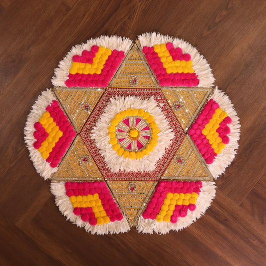 Star Festive Rangoli