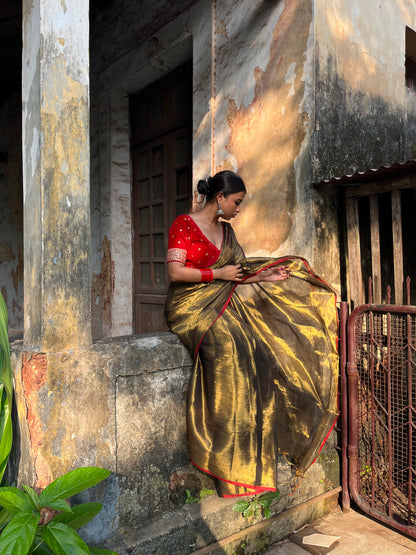 Mayura Gold Tissue Saree