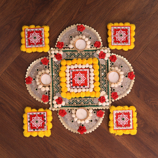 Square Festive Rangoli