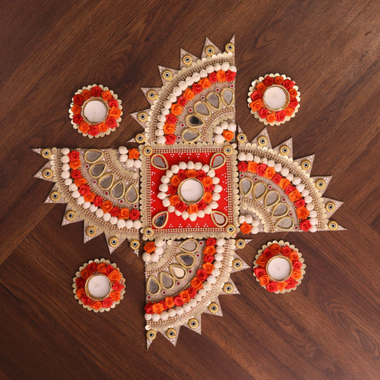 Geometric Festive Rangoli