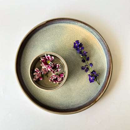 Hues of Ocean Platter with Dip Bowl