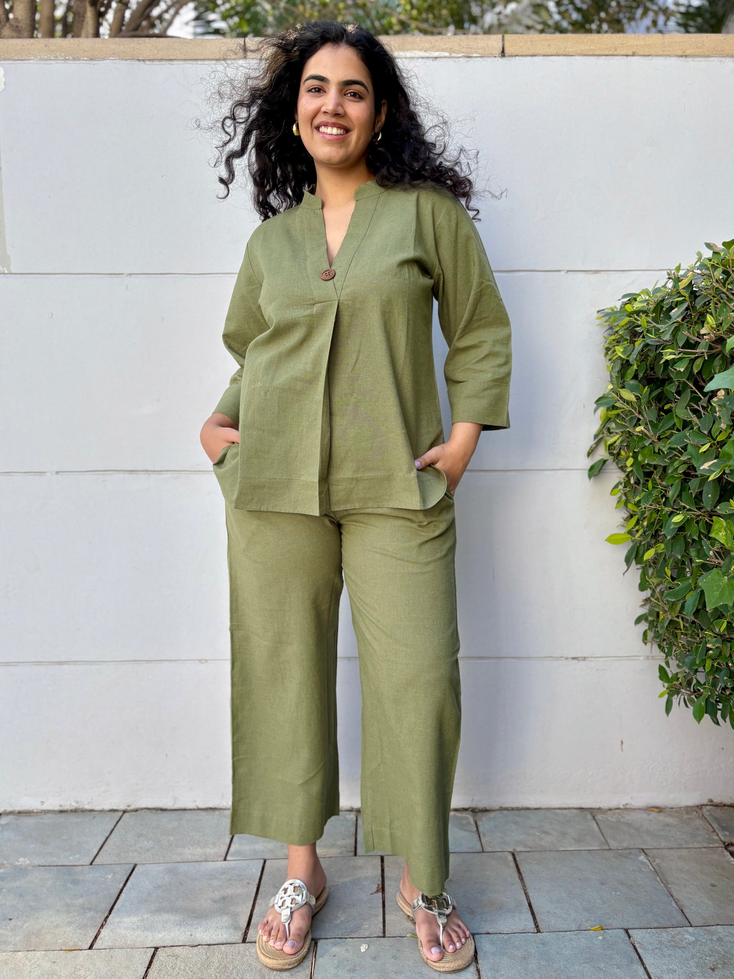 Neena Linen Co-ord Set