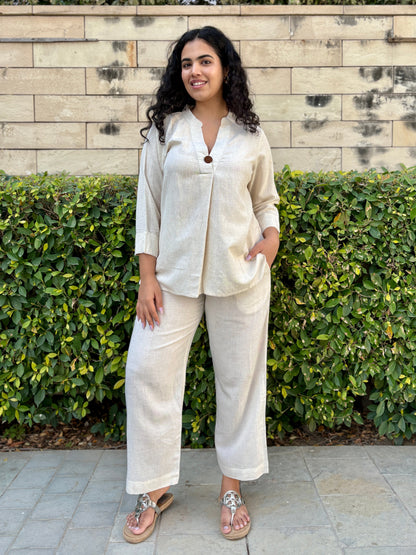 Neena Linen Co-ord Set