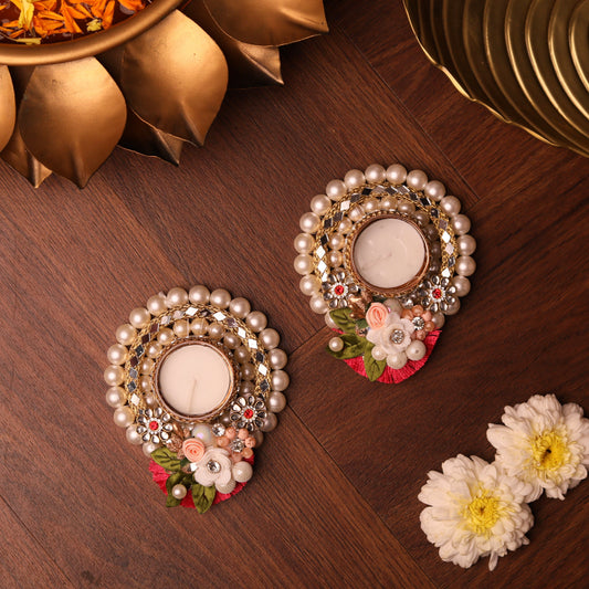 Floral Festive Diya