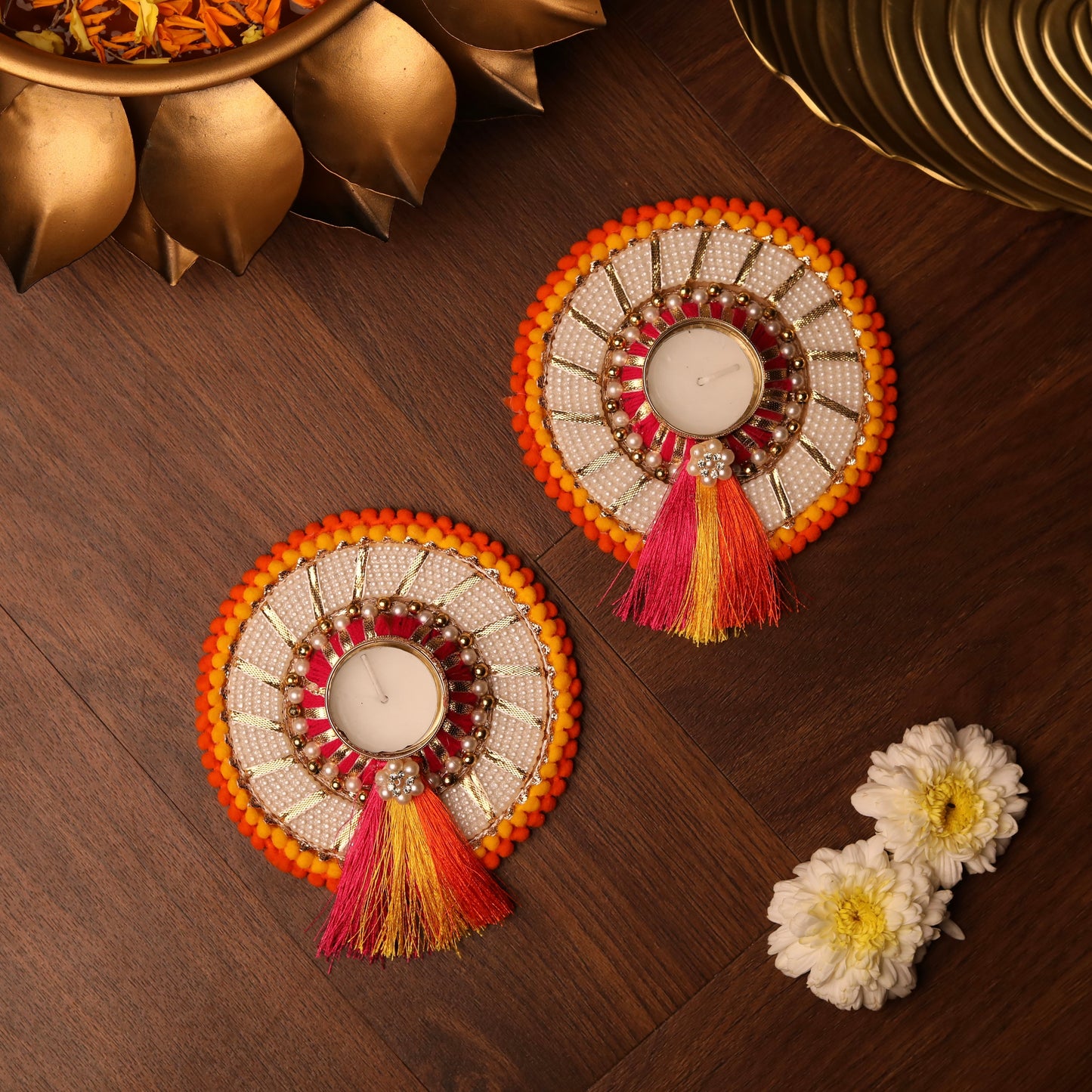 Multicolor Festive Diya