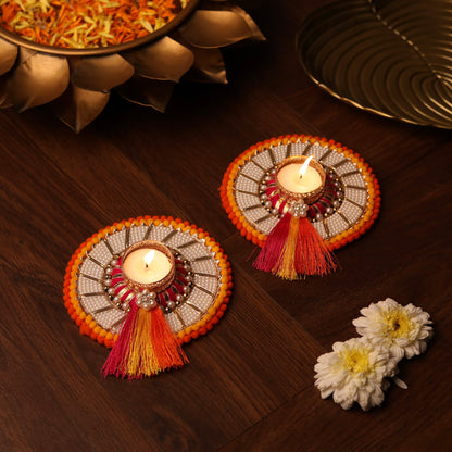 Multicolor Festive Diya