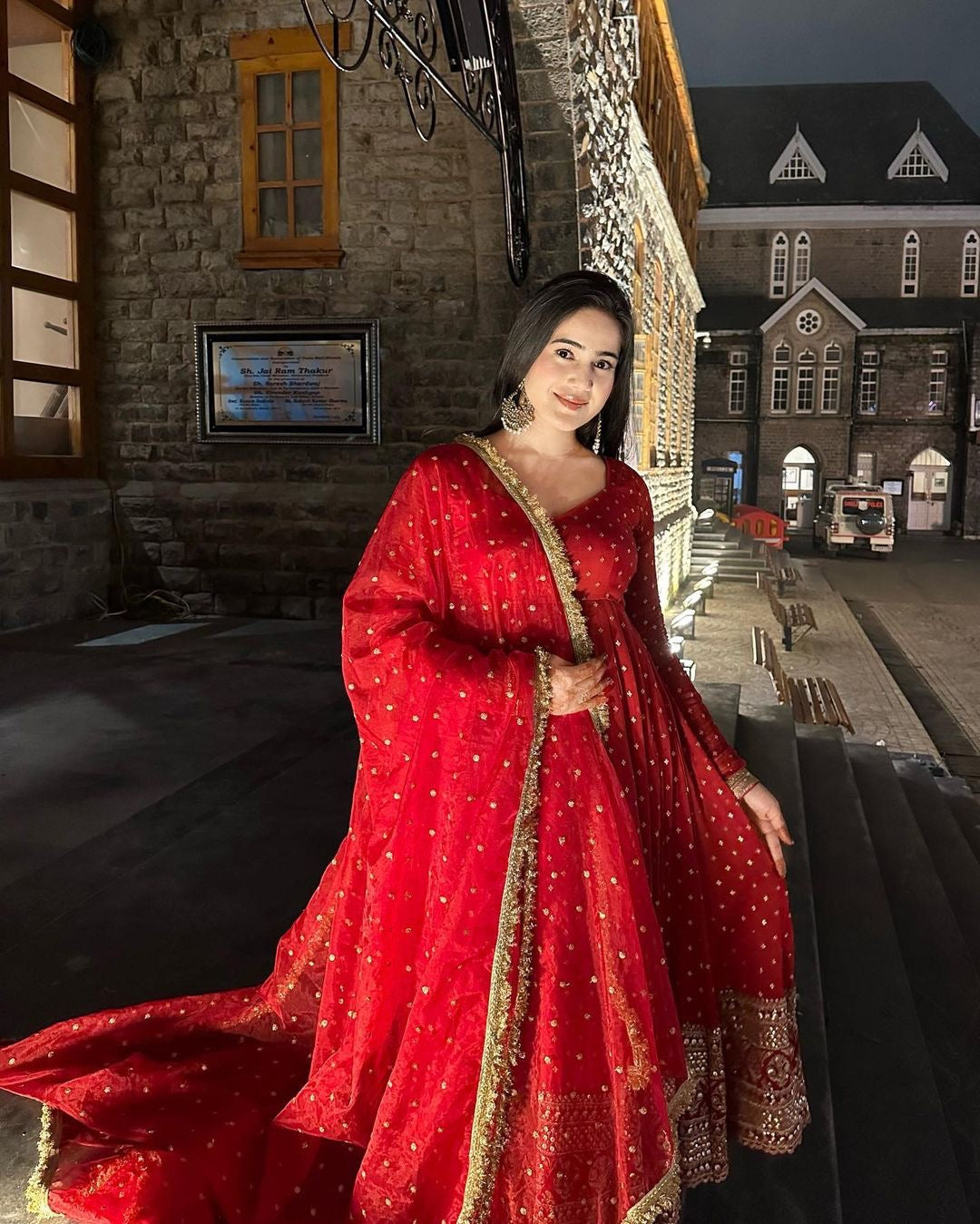 Mehfil Anarkali Suit Set