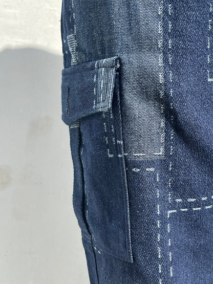 Dusky Blue Denim Pants