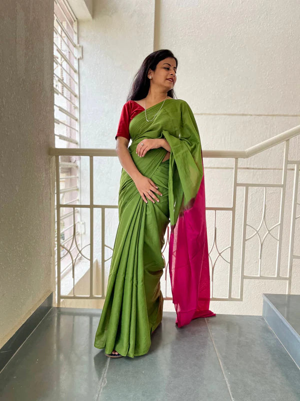 Sabrang Dual Tone Saree