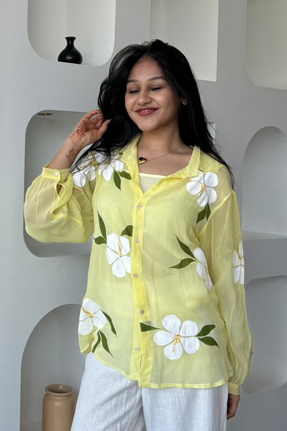 Buttercup Georgette Shirts