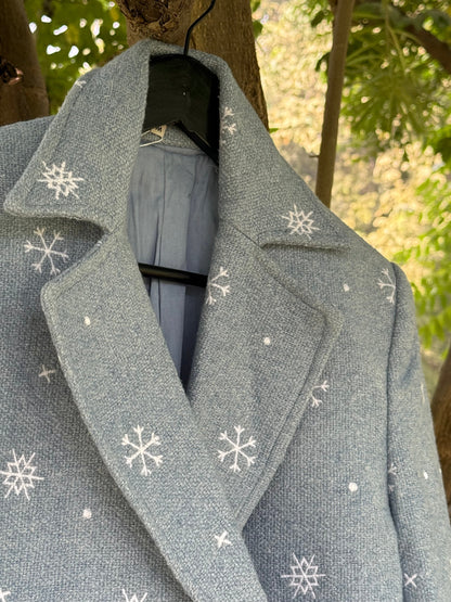 Snowflake Coat & Muffler Set