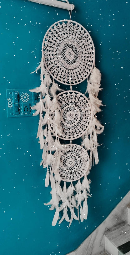 Bigger than life Crochet Dreamcatcher