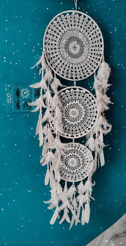 Bigger than life Crochet Dreamcatcher