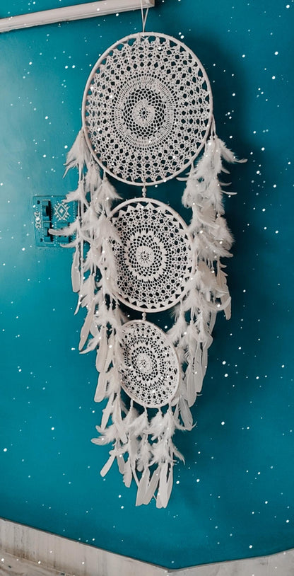 Bigger than life Crochet Dreamcatcher