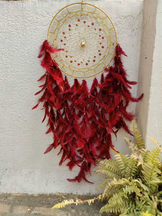 Golden Love Dreamcatcher