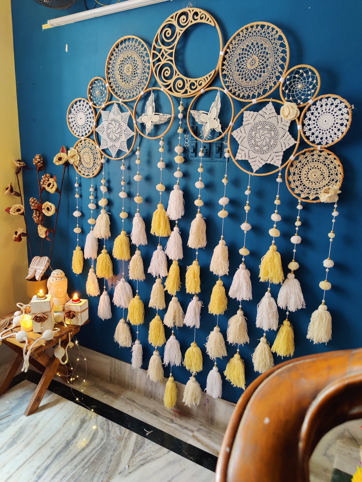 Celeste Cluster Dreamcatcher