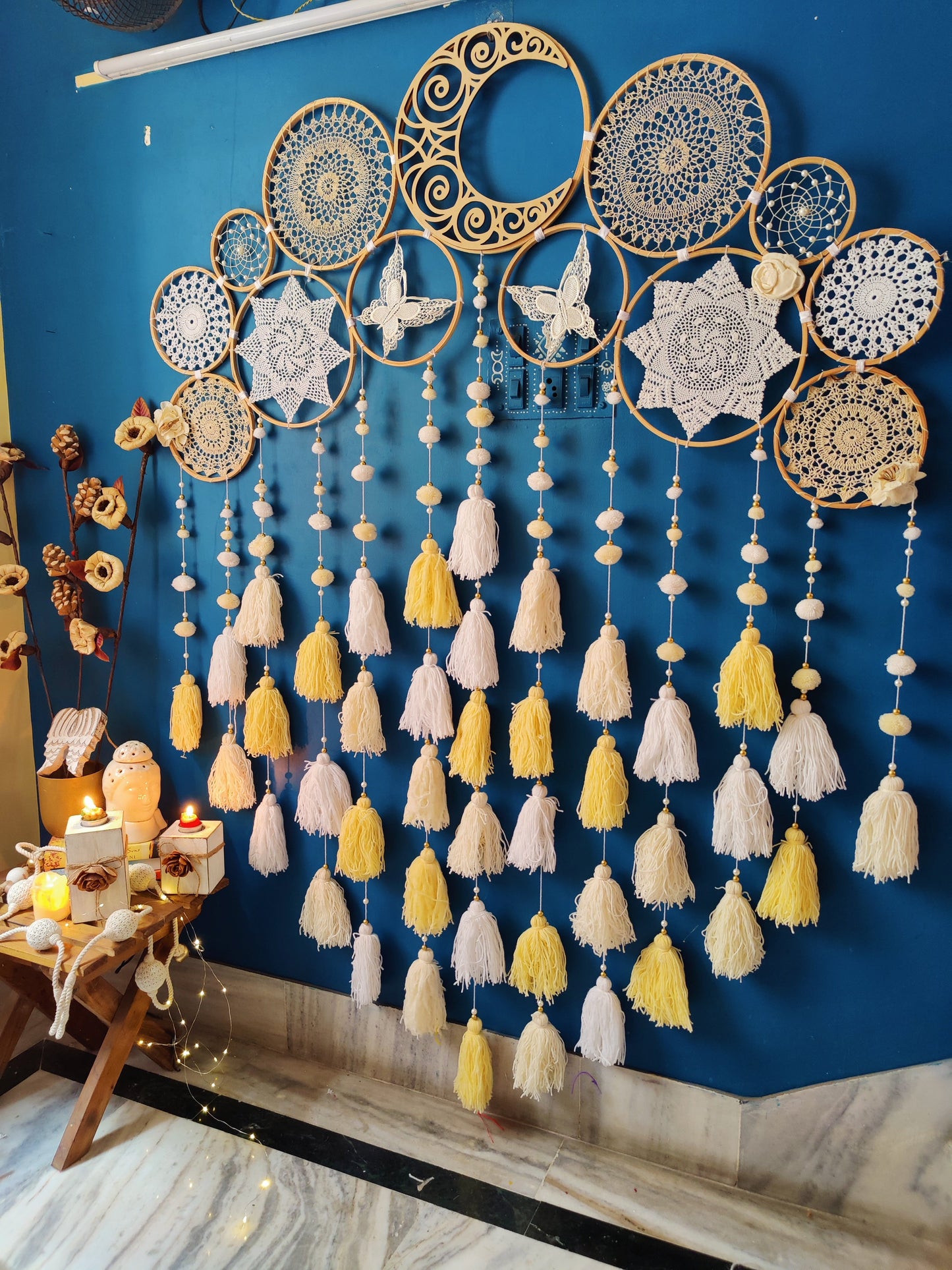 Celeste Cluster Dreamcatcher