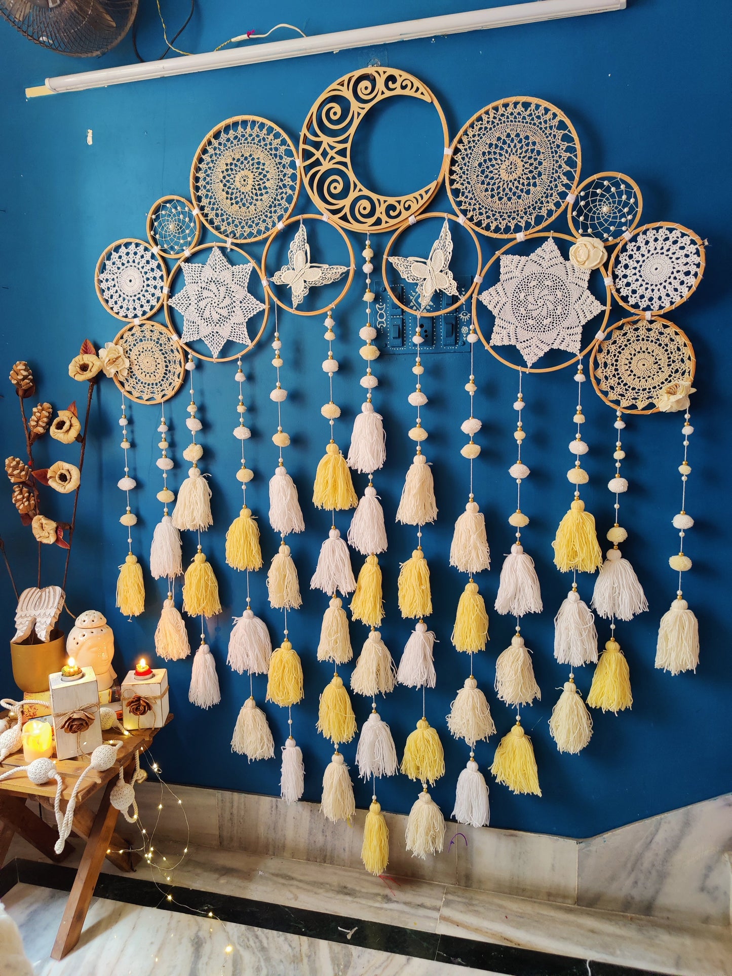 Celeste Cluster Dreamcatcher