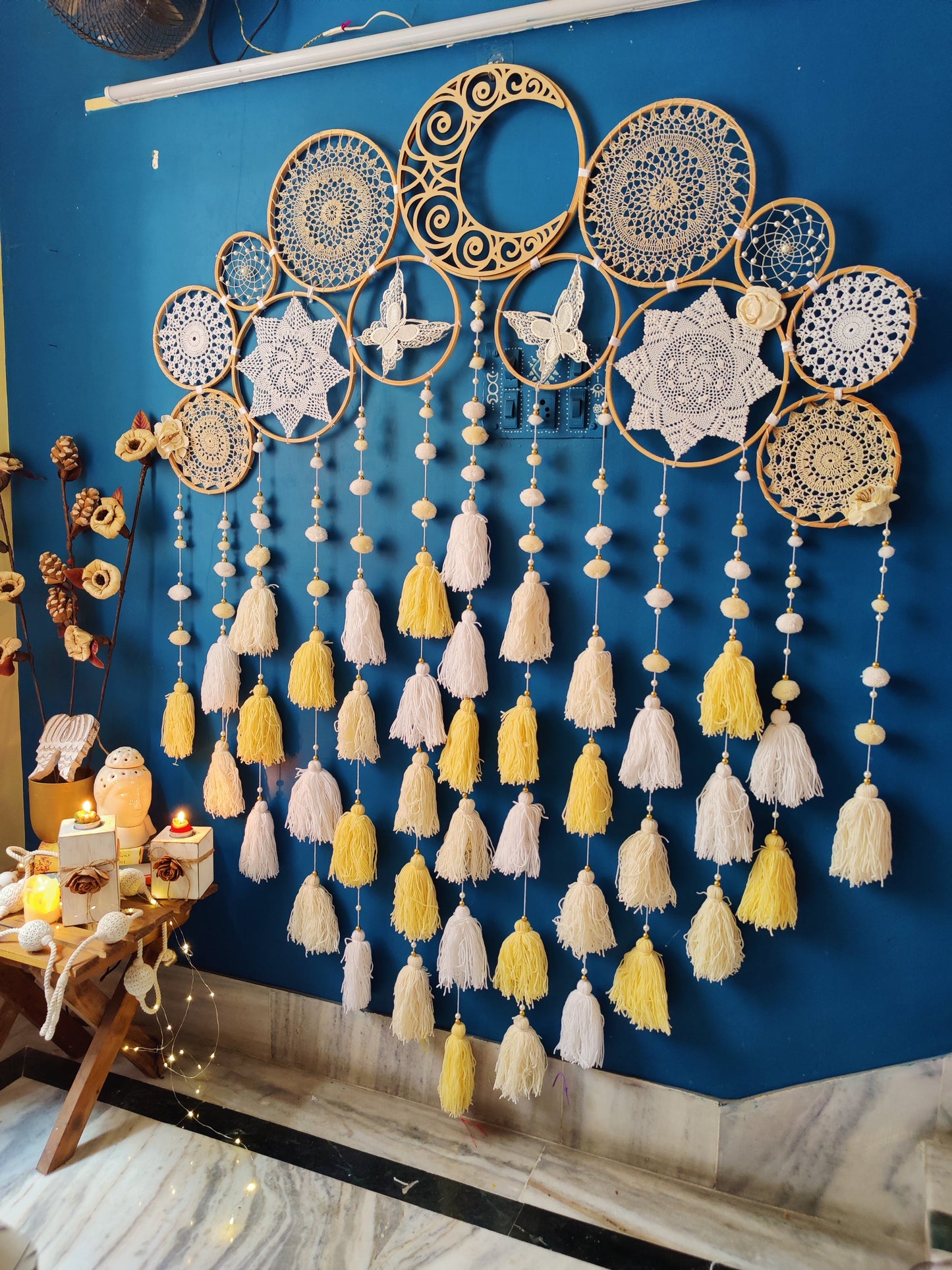 Celeste Cluster Dreamcatcher