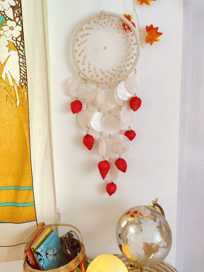 Beautiful Capiz Shell Dreamcatcher