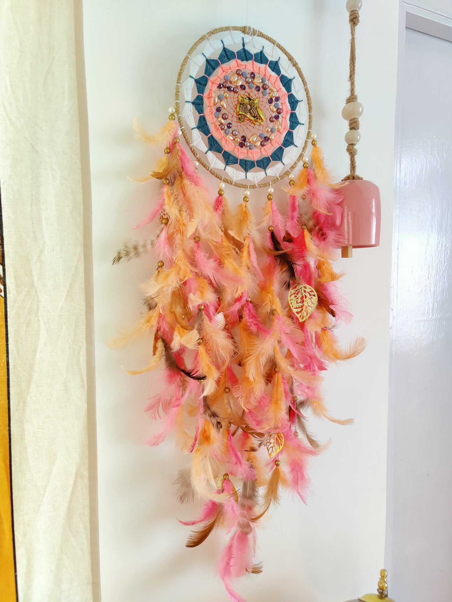 Love Birds Evil Eye Dreamcatcher