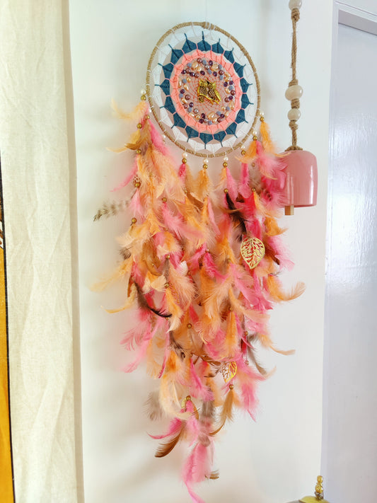 Love Birds Evil Eye Dreamcatcher