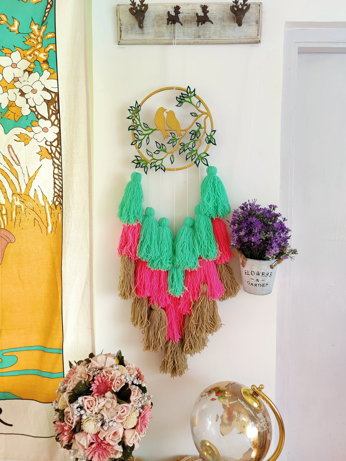 Birds Tassle Dreamcatcher