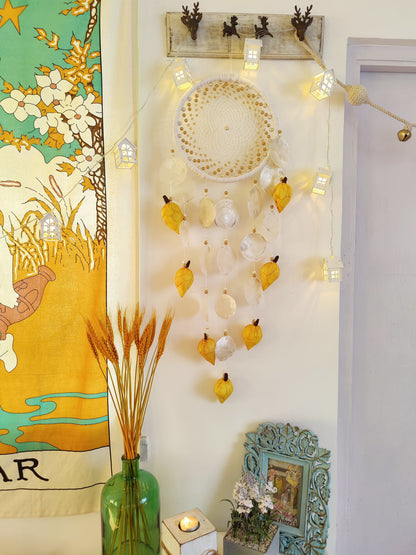 Beautiful Capiz Shell Dreamcatcher