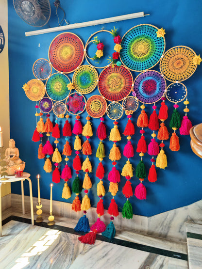 Big Multicolour Cluster Dreamcatcher