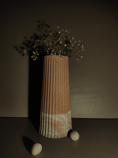 Corrugated Vase