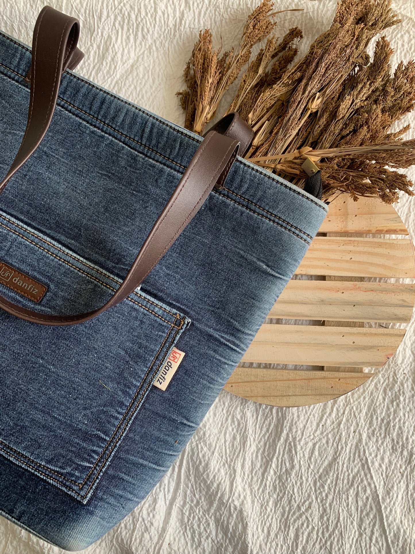 Everyday Denim Tote