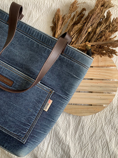 Everyday Denim Tote