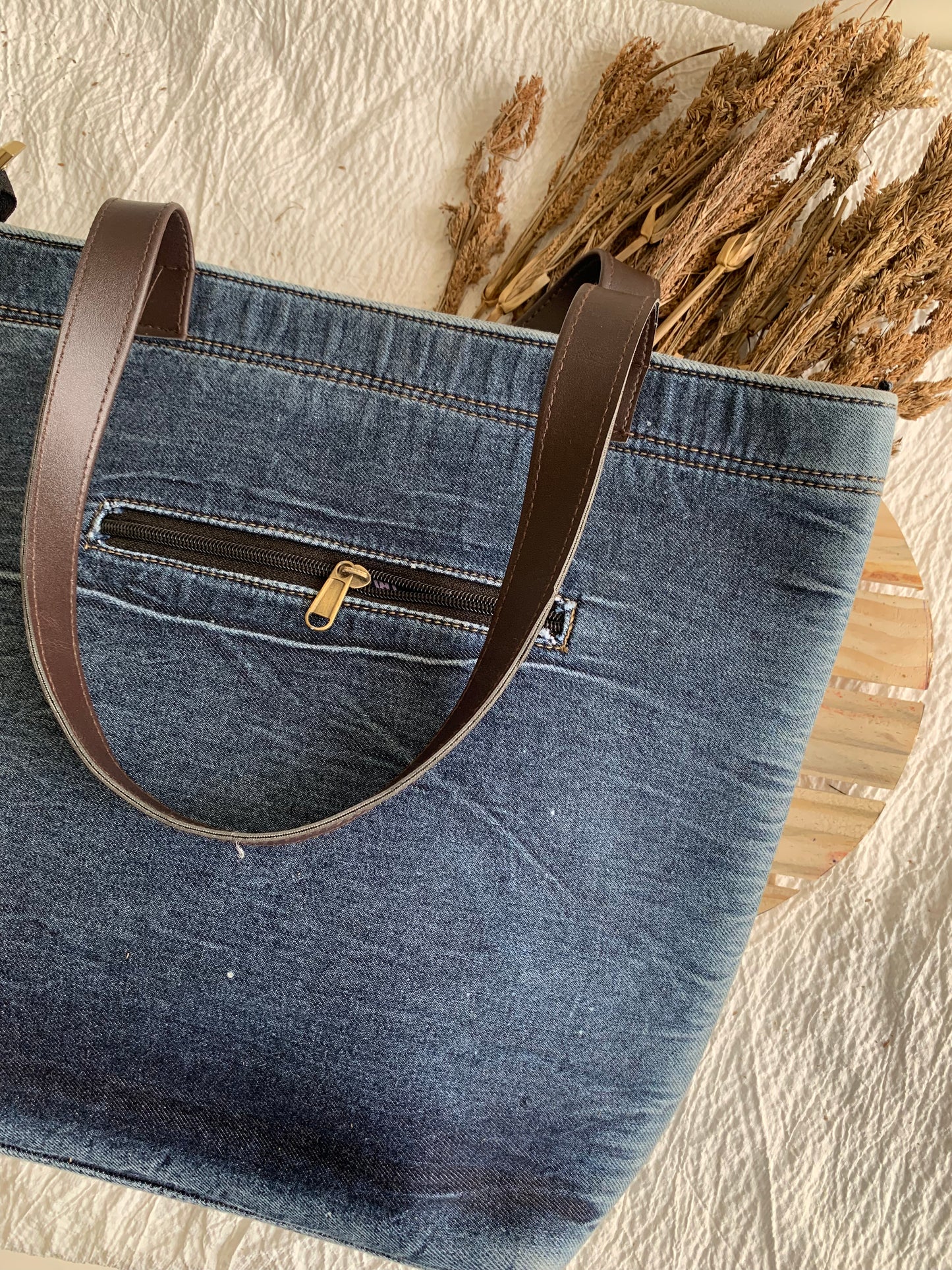 Everyday Denim Tote