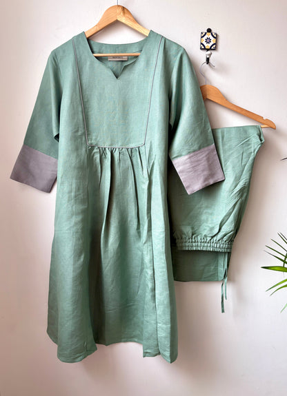 Zoya A-line Kurta Set