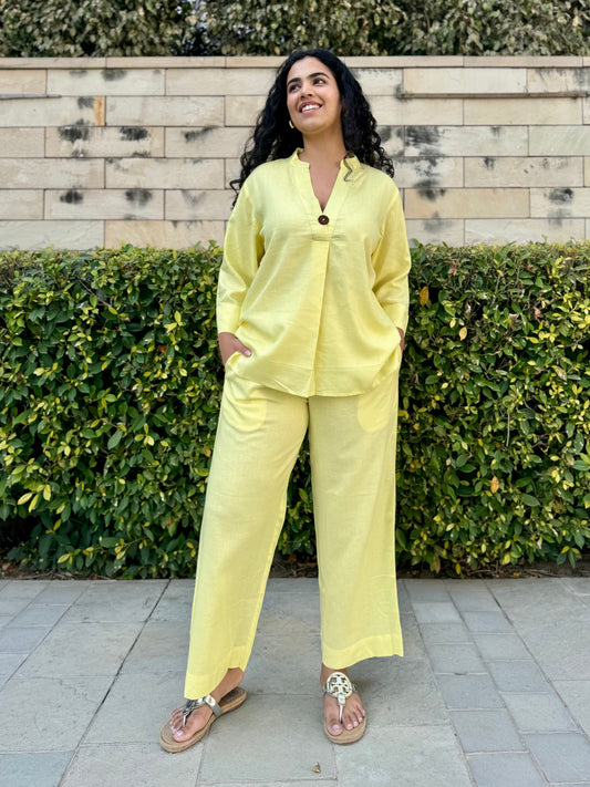 Neena Linen Co-ord Set