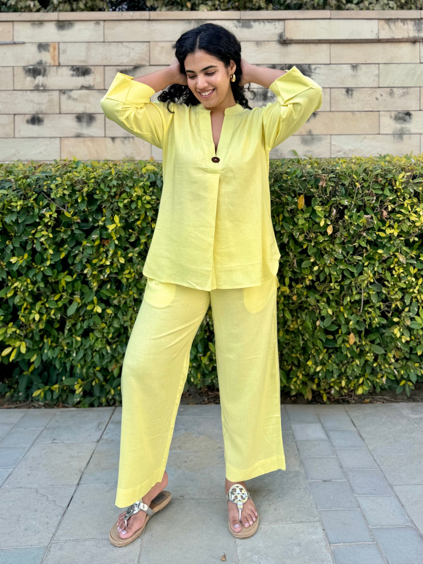 Neena Linen Co-ord Set