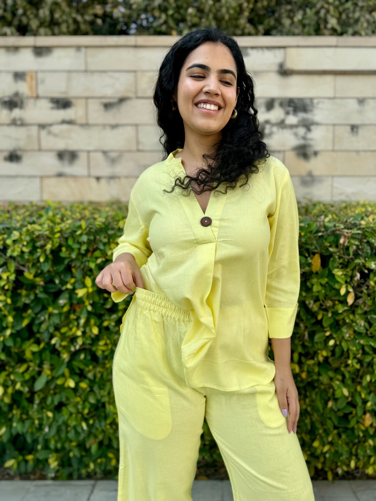 Neena Linen Co-ord Set