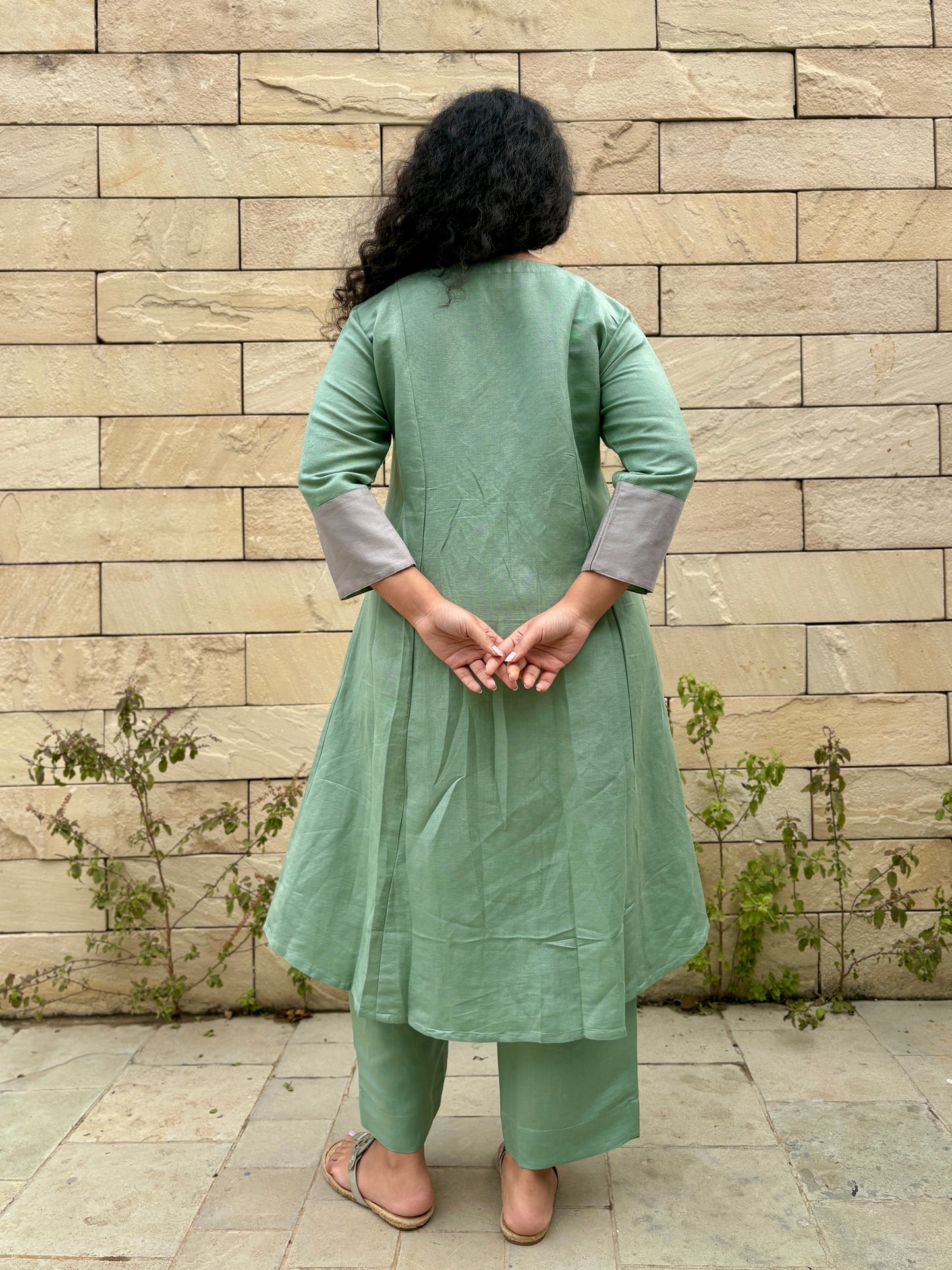 Zoya A-line Kurta Set