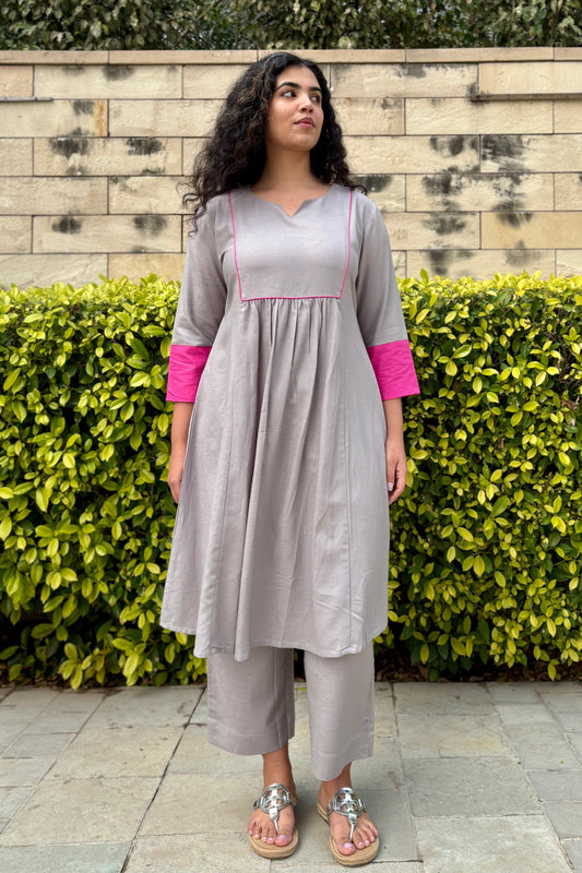 Zoya A-line Kurta Set