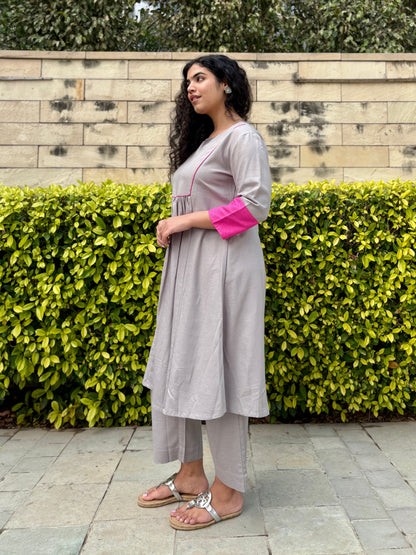 Zoya A-line Kurta Set