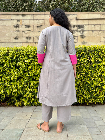 Zoya A-line Kurta Set