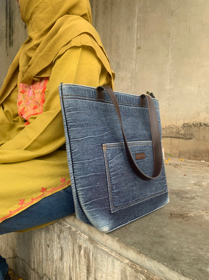 Everyday Denim Tote