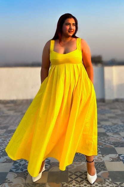 Yellow Mama Mia Dress