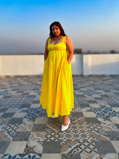 Yellow Mama Mia Dress