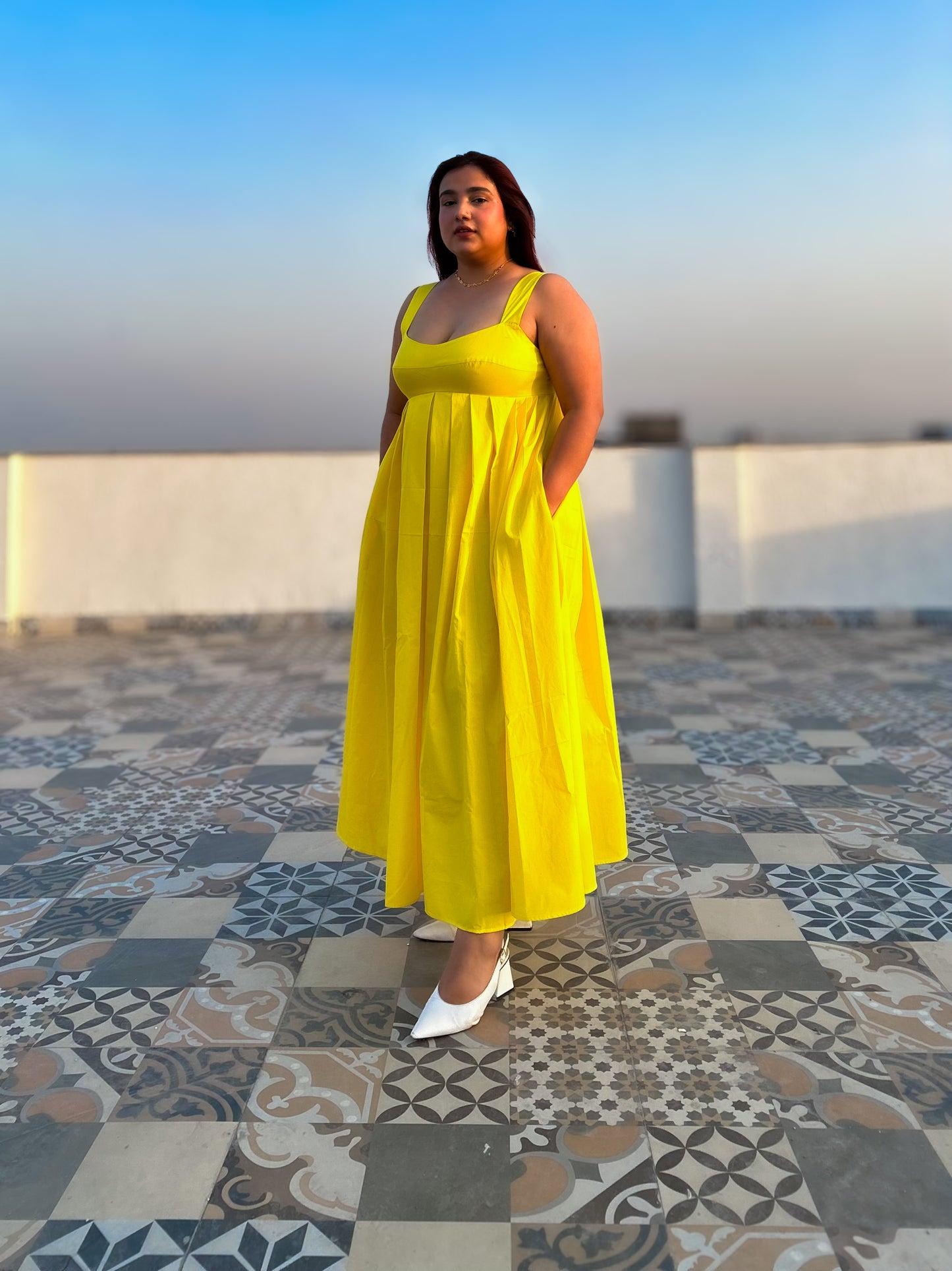 Yellow Mama Mia Dress