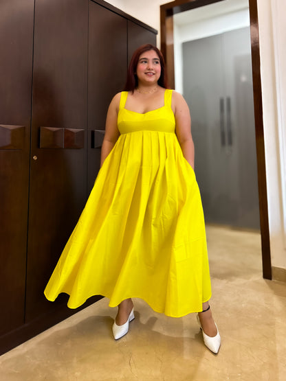 Yellow Mama Mia Dress