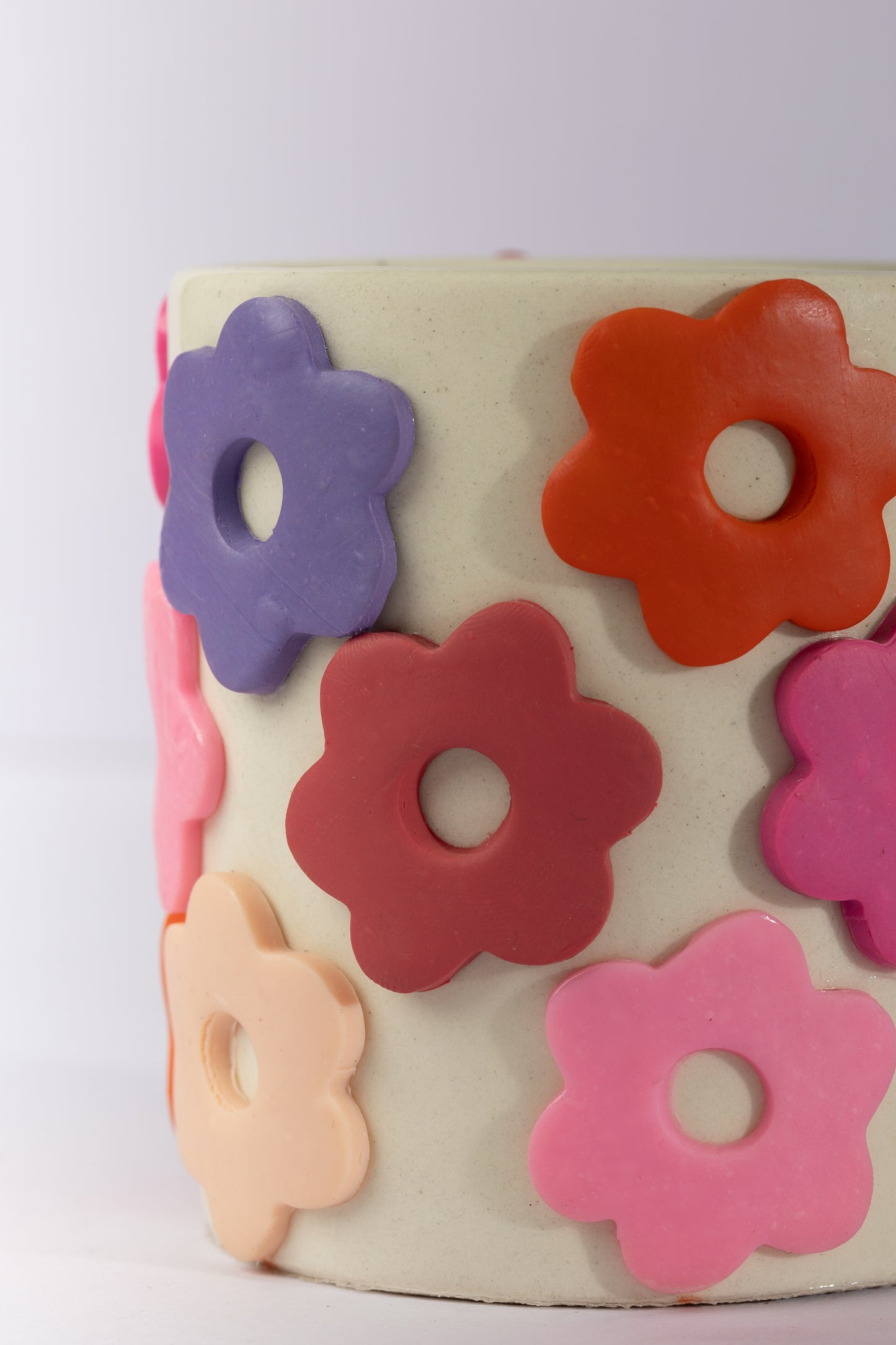 Flower Power Ceramic planter