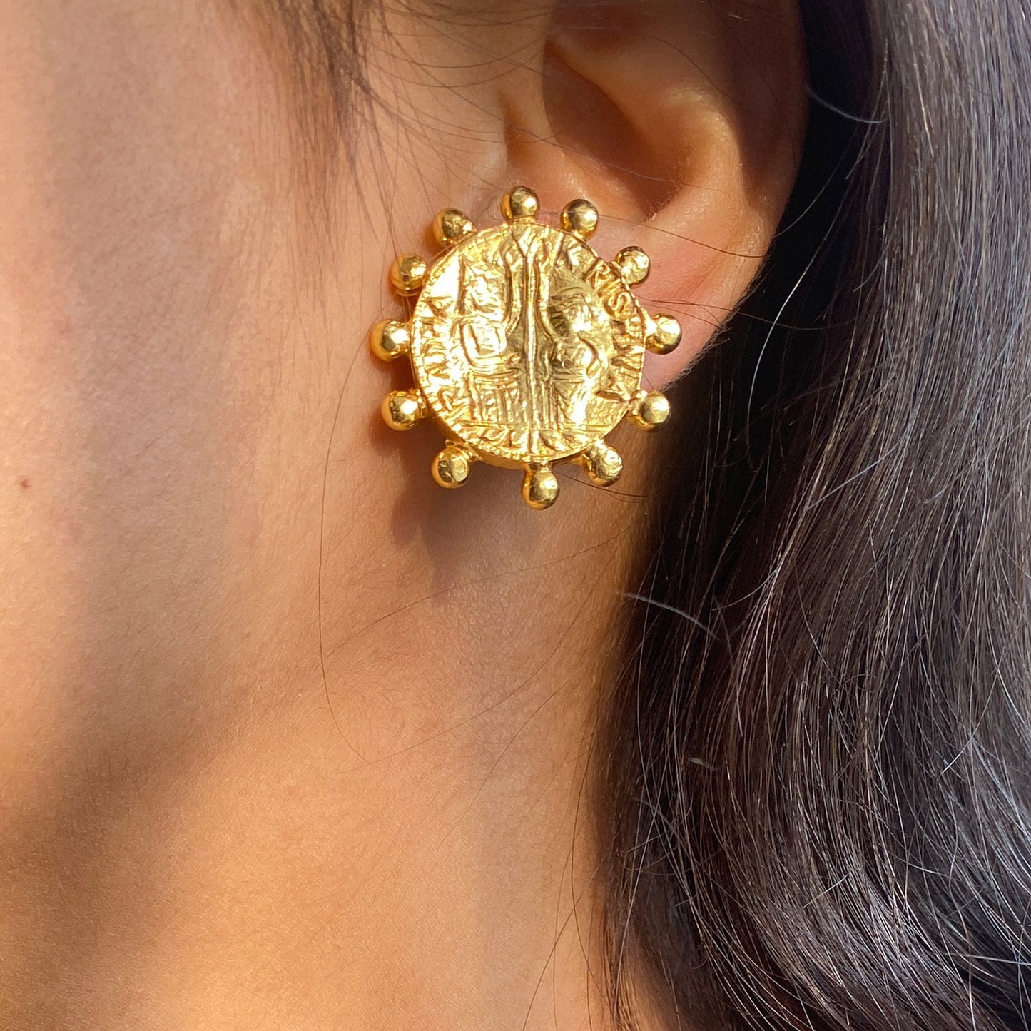 Radha - Krishna Studs