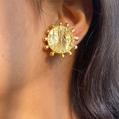 Radha - Krishna Studs