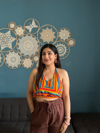 Rainbow Crop Top